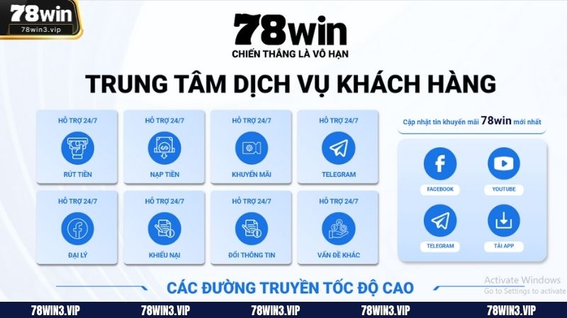 Hỗ trợ người chơi và dịch vụ khách hàng